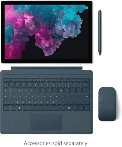Vista 2 de Microsoft Surface Pro 6 (Intel Core i5, 8 GB de RAM, 128 GB SSD) Platinum (Renovado)