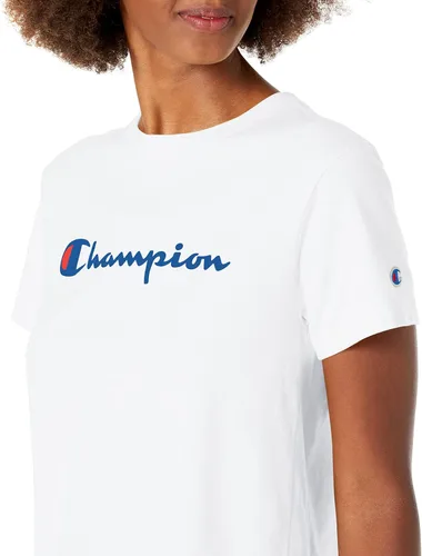 Vista 3 de Champion - Camiseta clásica para mujer, playera clásica., S