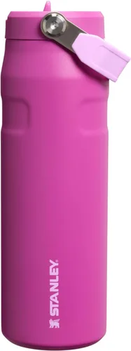 Vista 24 de STANLEY - Botella de agua IceFlow Flip Straw 2.0 con pajilla abatible, abertura más grande, acero inoxidable aislado, sin bisfenol A, 16 onzas