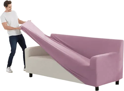 Vista 7 de Funda para Sofá de Terciopelo, Fundas Elásticas para Sofá para Funda Principal Separada/Respaldos y Cojines de Asiento, Funda para Sofá, para Fundas