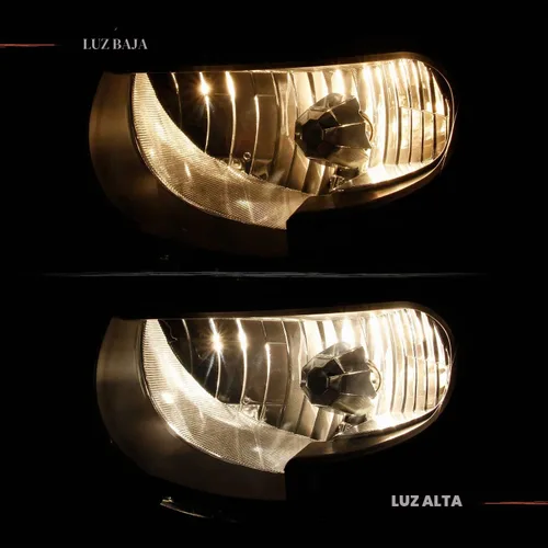 Vista 7 de AKKON - Para Subaru Impreza Outback/RS/TS/WRX (tipo halógeno) LED DRL negro 2002 2003 par de faros delanteros