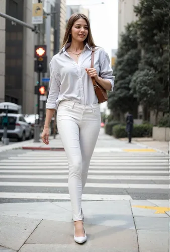 Vista 3 de Hybrid & Company - Pantalones ultraelásticos para mujer, cómodos y ajustados, para el trabajo y ocasiones informales
