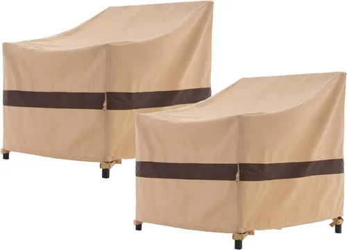 Vista 10 de WJ-X3 Funda Apilable para Silla de Patio, Resistente, Resistente al Viento e Impermeable, Fundas para Sillas de Patio al Aire Libre, 28A x 36P x
