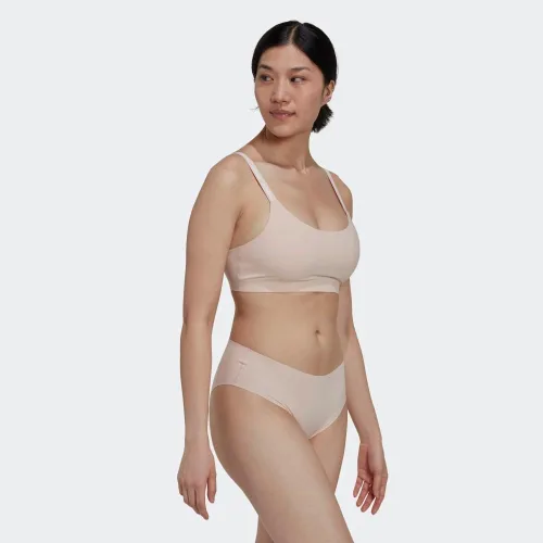 Vista 5 de adidas Sujetador sin costuras sin costuras Micro Flex para mujer