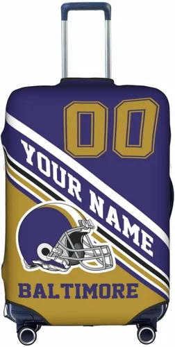 Vista 30 de Funda de equipaje personalizada, funda de maleta personalizada, diseña tu nombre y número, protector de equipaje elástico lavable, Arizona