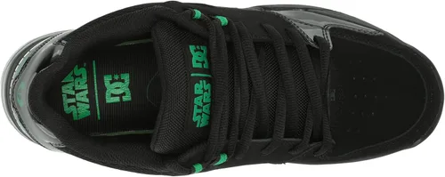 Vista 5 de DC X Star Wars Sneaker Collection - Tenis de skate para hombre, negroverde (versátil), 8, NegroVerde (Versátil)
