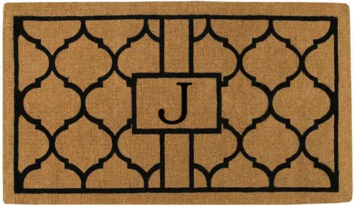 Vista 6 de Calloway Mills 180083672S Pantera - Felpudo monograma extra grueso de 3 x 6 pies (letra S)