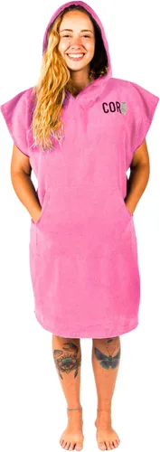 Vista 15 de COR Surf - Poncho de toalla de cambio con capucha y bolsillo delantero Toalla gruesa de microfibra de secado rápido Fits Teens & Petite Adults