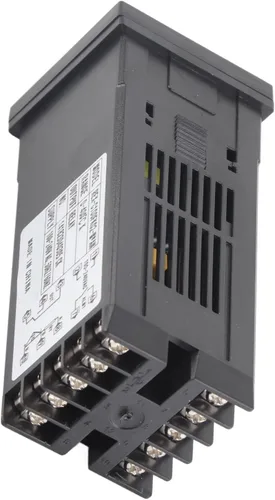Vista 8 de Controlador de temperatura PID, alarma de 32.0 °F-122.0 °F REX-C100 Termostato inteligente digital LED PID controlador de temperatura AC110V-240V