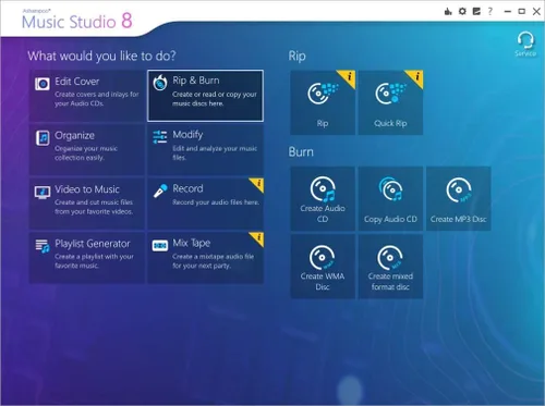 Vista 2 de Audio Recorder and Editor - professional sound studio for recording, editing and playing all common audio files: WAV, AIFF, FLAC, MP2, MP3, OGG for