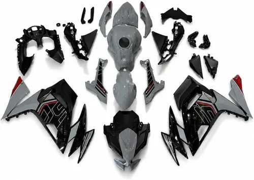 Vista 39 de Carenado negro mate apto para Kawasaki Ninja 650 EX650 2020-2025 001 Negro Mate