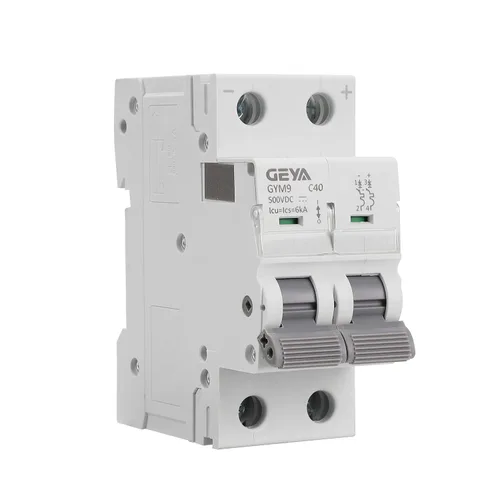 Vista 5 de GEYA Mini disyuntor CC, carril DIN 6KA DC MCB (1P 16A 250VDC)