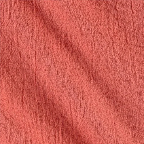 Vista 8 de Island Breeze Gasa Blush Pink, Tela por yarda