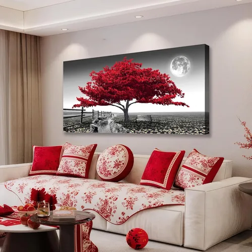 Vista 9 de JLXART Lienzo abstracto enmarcado, arte para la pared, moderno círculo verde dorado y negro, pintura colorida, obra de arte texturizada, lista