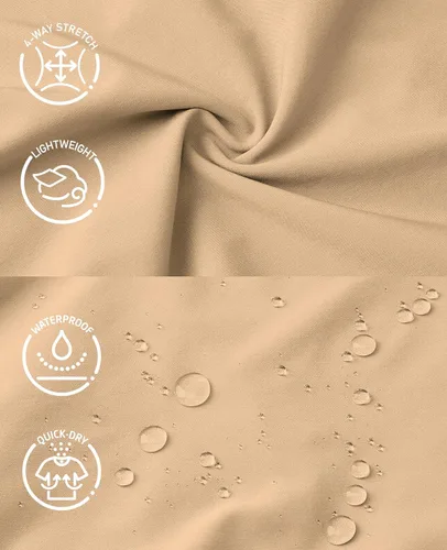 Vista 5 de MIER Pantalones cortos deportivos para correr de 5 pulgadas para hombre con bolsillos, de secado rápido, ligeros, pantalones cortos de entrenamiento