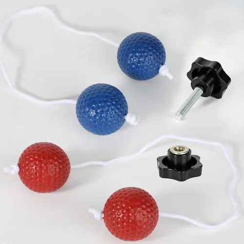 Vista 5 de SpexDarxs Juego de pelota de escalera, juego de madera de 35 pulgadas