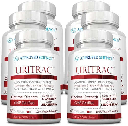 Vista 8 de Approve Science® Uritrac™ - Soporte de infecciones urinarias - Arándano, D-manosa, arándano rojo, apto para veganos - Suministro de 1 botella