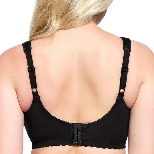 Vista 2 de Glamorise Sujetador MagicLift de algodón con soporte sin varillas #1001 para mujer