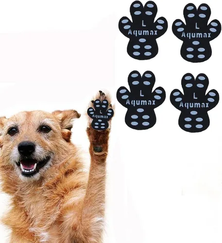 Vista 9 de Almohadillas Antideslizantes de Agarre para Patas de Perro, Almohadillas de Tracción, Calcomanías para Patas de Perro con Almohadilla Autoadhesiva
