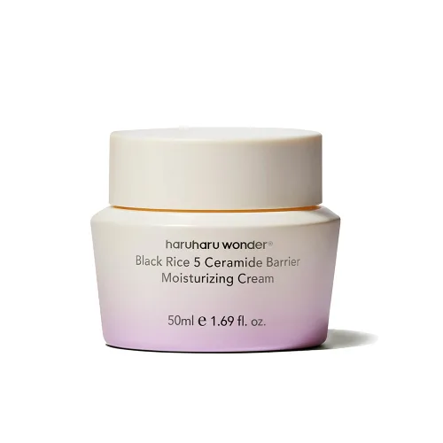 Vista 9 de HARUHARU Wonder Black Rice 5 Ceramide Barrier Crema Hidratante 0.50 fl oz, Reparación de Barrera, Ceramidas, Cuidado de la Piel Seca, Hidratación