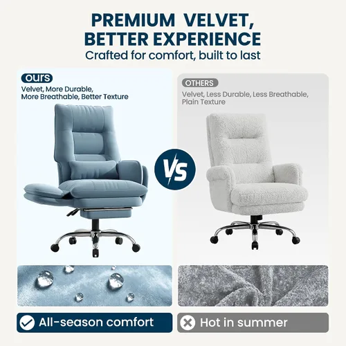 Vista 4 de Silla de oficina Criss Cross, reposabrazos abatibles para mascotas y sentarse con patas cruzadas, silla ergonómica ejecutiva