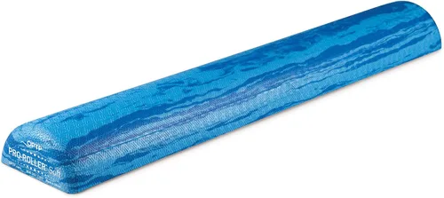 Vista 10 de OPTP PRO-Roller - Rodillo de espuma de densidad suave, redondo, azul corto, 18" x 6" Low density soft foam roller for physical therapy, Pilates