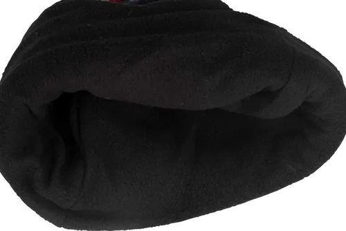 Vista 5 de Gorro de lana cálida de invierno con forro polar en el interior, tejido a mano, para la nieve y el frío, gruesa, para mujer, con diseño de Merino