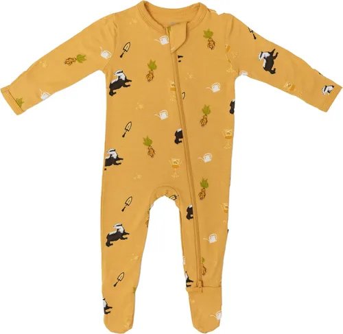 Vista 14 de Kyte Baby - Mameluco unisex con cierre de cremallera, de rayón hecho de bambú, 0-24 meses Barbie Astronauta
