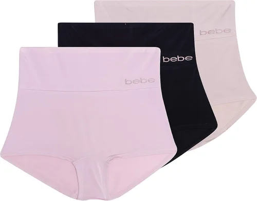 Vista 2 de bebe Bragas suaves de cintura alta para mujer