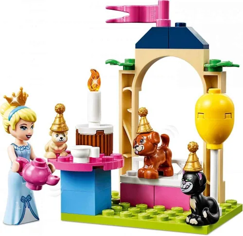 Vista 3 de LEGO Disney 43178 - Kit de construcción creativo del castillo de Cenicienta, nuevo 2020 (168 piezas)