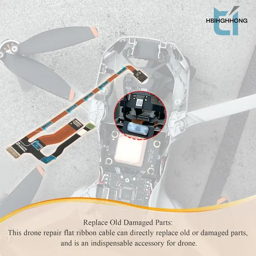 Vista 5 de para DJI Mini 2 Cable de cinta de repuesto para DJI Mavic Mini/Mini SE/Mini 2 SE 4K Gimbal Flex Cable plano de cinta Accesorios para dron Parte