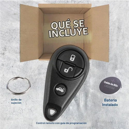Vista 3 de KeylessOption Llavero de Reemplazo para 1999 2000 2001 2002 2003 2004 2005 2006 2007 2008 2009 2010 2011 Subaru Impreza Legacy WRX Outback One