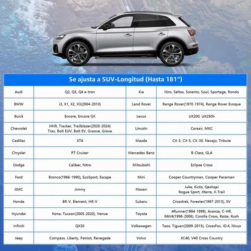 Vista 5 de GUNHYI - Cobertor impermeable para automóvil SUV, para todo tipo de clima, ajuste universal