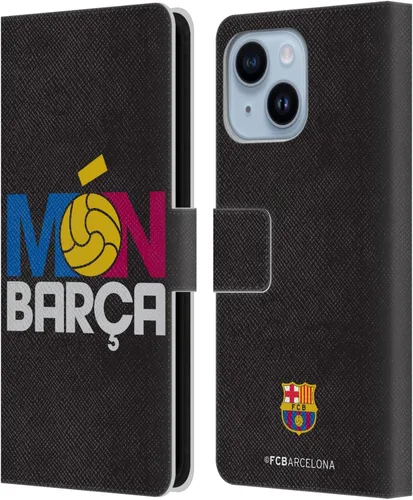 Vista 54 de Head Case Designs Funda de piel con licencia oficial del FC Barcelona Ball Pattern Campions compatible con Apple iPhone 11