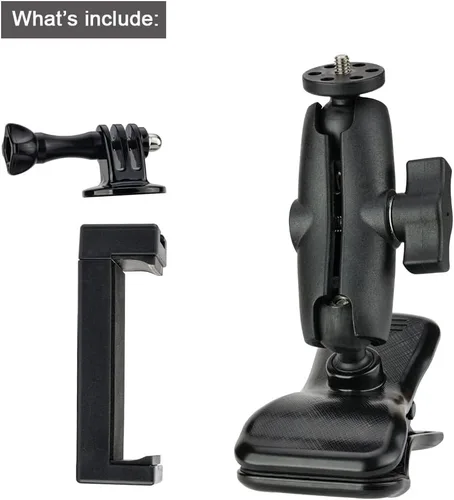 Vista 5 de Soporte para teléfono de guitarra, soporte de cámara de acción para guitarra
