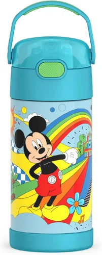 Vista 43 de THERMOS FUNTAINER Botella de agua con pajita, 12 onzas, Avengers
