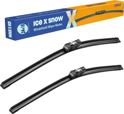 Vista 63 de Escobillas limpiaparabrisas repelentes al agua de 13"+13" de repuesto para JEEP Wrangler TJ 2006 2005 2004 2003 2002 2001 2000 1999 1998 1997