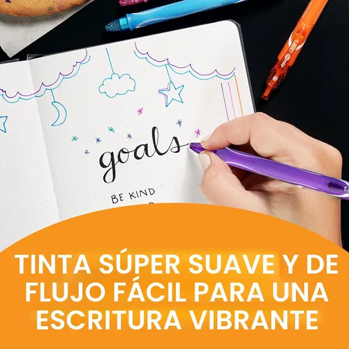 Vista 6 de BIC Gelocity - Bolígrafo de gel de secado rápido con tinta de secado rápido y agarre cómodo, 12 unidades en varios colores Surtido