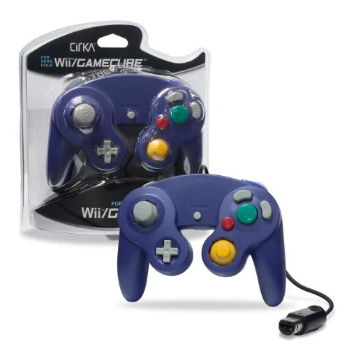 Vista 7 de CirKa Wired Controller for GameCube Wii (Purple)