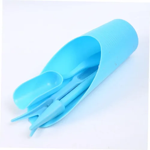 Vista 9 de COHEALI Succulent Planting Tool Set Blue PP Succulent Hand Tool Kit for Indoor Bonsai Transplanting Gardening Accessories