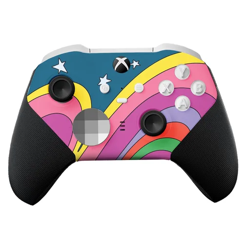 Vista 65 de Retro Comic Customised Wireless Controller for Elite by BCB. Original Elite Series 2 Controller Compatible with Xbox One / Series X & S. Customized