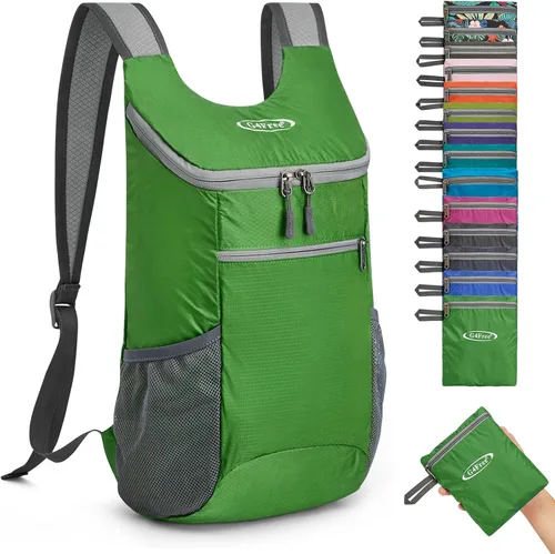 Vista 14 de G4Free, mochila pequeña y plegable, liviana y casual, para ir de camping o para exteriores, para adultos y niños (11 L)