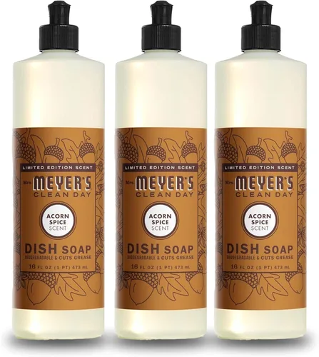 Vista 104 de Mrs. Meyer’s Clean Day - Detergente líquido para platos, aroma a lavanda, botella de 16 oz
