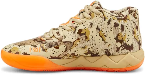 Vista 3 de PUMA Hombres Mb.01 Digital Camo Zapatillas De Baloncesto Zapatillas Atléticas - Beige - Talla 10 M, Beigeanaranjado