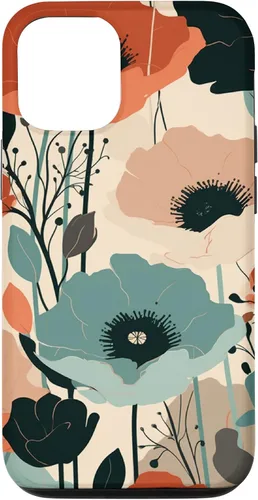 Vista 28 de Minimal Poppy Boho Flower Cute Aesthetic Case for iPhone 17