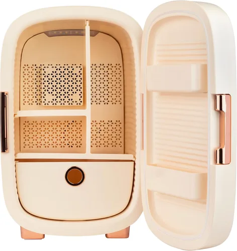 Vista 4 de Cooluli Beauty - Refrigerador para el cuidado de la piel de 12 litros, para maquillaje, cosméticos y productos de cuidado facial de la piel