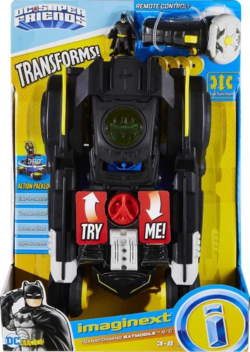 Vista 7 de Fisher-Price Imaginext DC Super Friends Transformando Batmobile R/c