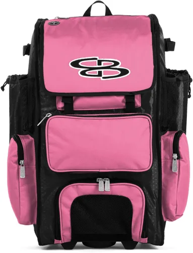 Vista 20 de Boombah Rolling Superpack - Bolsa para equipo de béisbol/sóftbol, varios colores, mango telescópico y capacidad para 4 murciélagos, versión