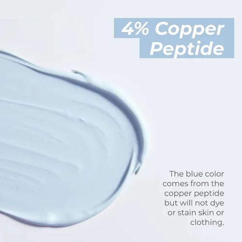 Vista 10 de Neurogan GHK-Cu Copper Peptide Face Cream 4% de péptidos para firmeza de la piel e hidratación profunda Hidratante facial diario con 2400 mg