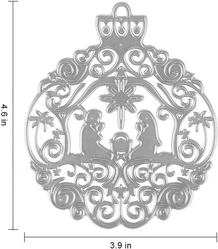 Vista 2 de Troqueles metálicos de corte de oración de Pascua, 1 unidad, plantillas de metal en relieve de oración de Pascua para álbumes de recortes, álbum